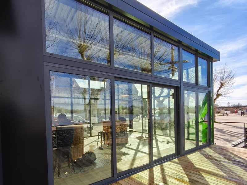 menuiserie aluminium Libourne restaurant